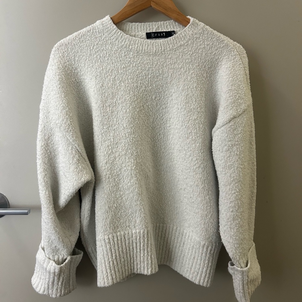 Cozy White Sweater